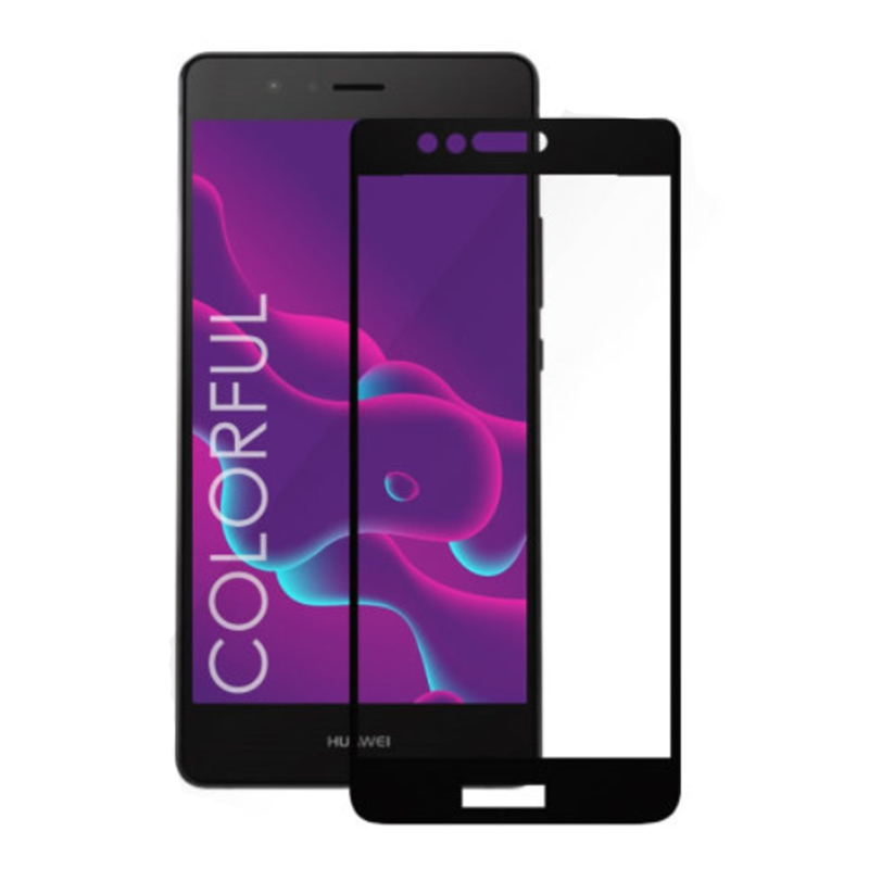 

Защитное стекло на Huawei P9 Lite, Nano Glass, 3D, черный, X-case