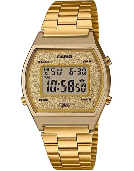 фото Наручные часы женские casio b640wgg-9e золотистые