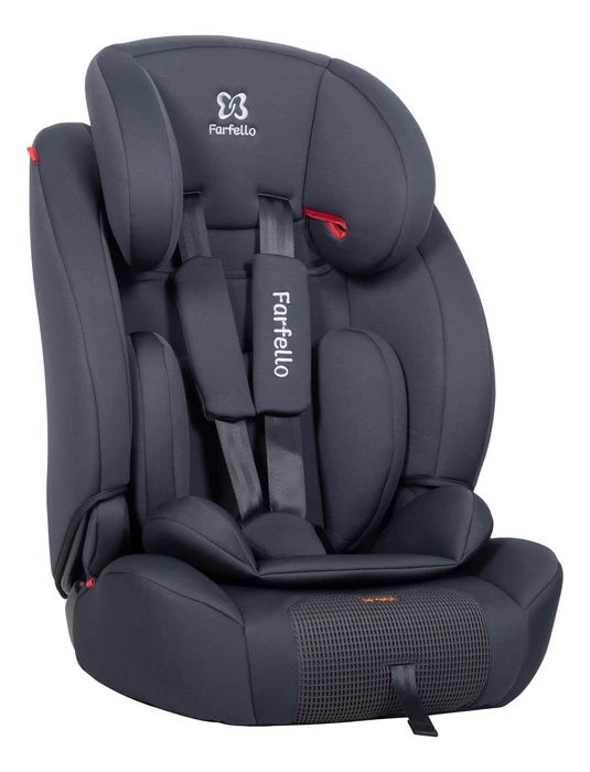 Автокресло детское Farfello YKO-921N, Серый автокресло детское farfello isofix yb102a экокожа синий