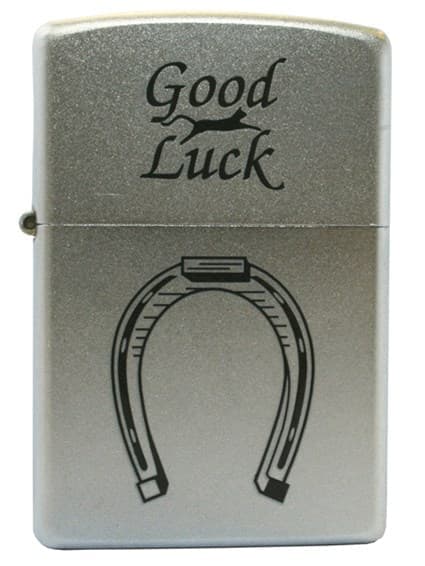 

Зажигалка ZIPPO Horse Shoe, Satin Chrome, латунь/сталь, серебристая, 38x13x57 мм, Серебристый