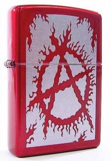 

Зажигалка Zippo Flaming Anarchy 21063