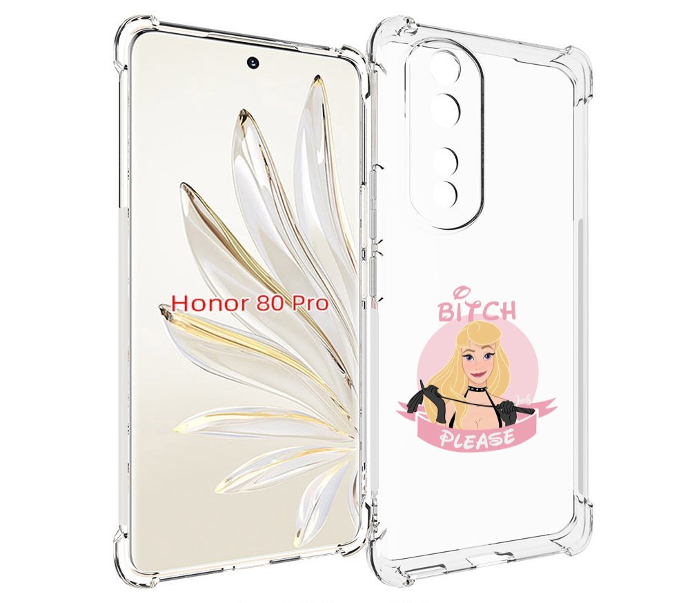 

Чехол MyPads принцесса-аврора женский для Honor 80 Pro, Прозрачный, Tocco