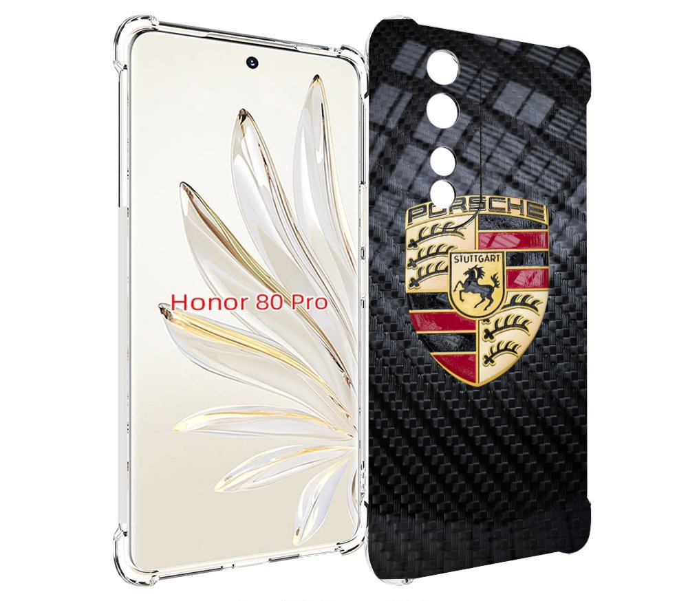 

Чехол MyPads порше porsche 3 мужской для Honor 80 Pro, Прозрачный, Tocco