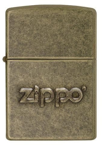 Зажигалка ZIPPO Classic Antique Brass латуньсталь серебристая матовая 38x13x57 мм 7560₽