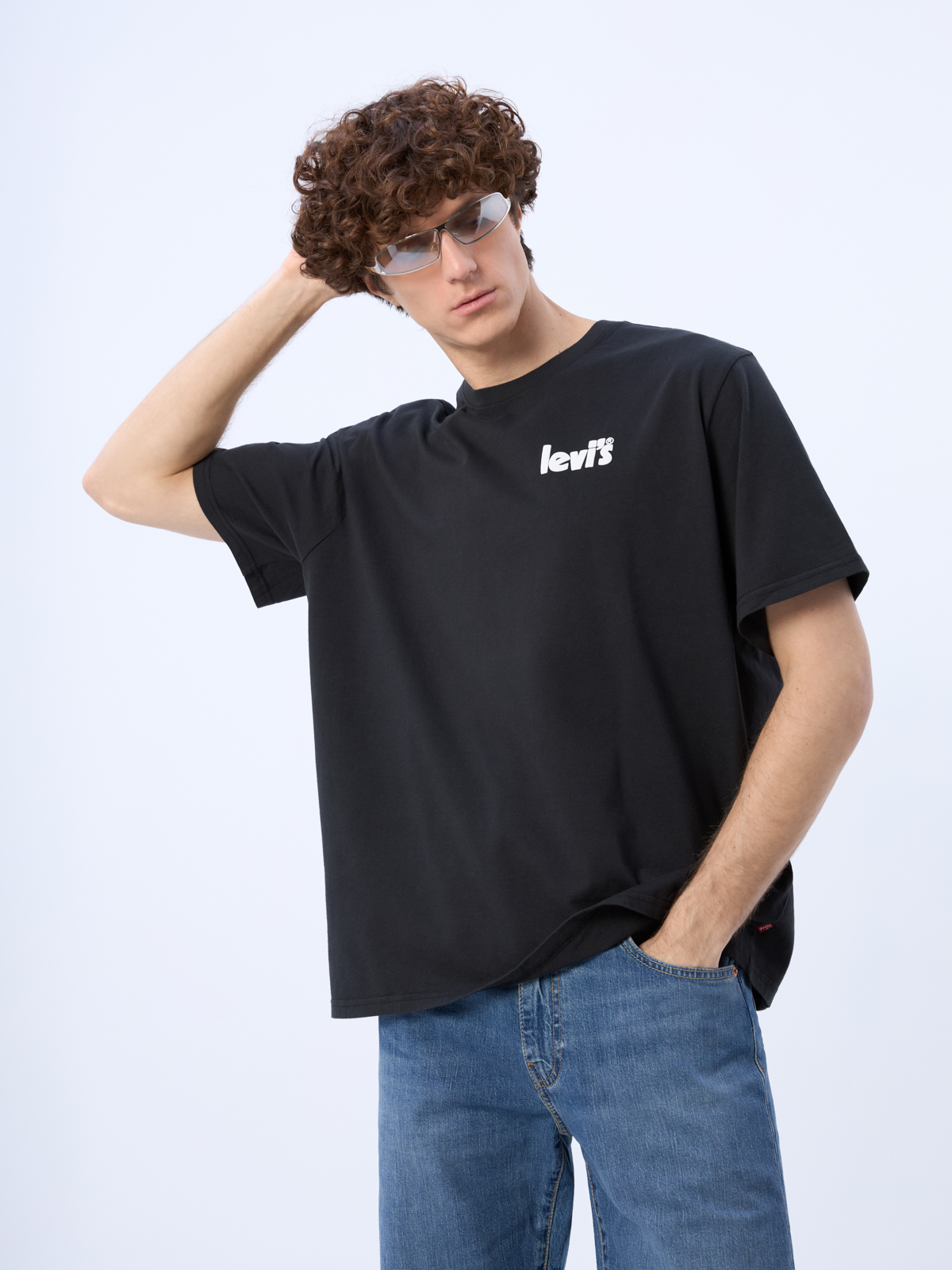 

Футболка мужская Levi's 16143 черная XXL, Черный, 16143-1
