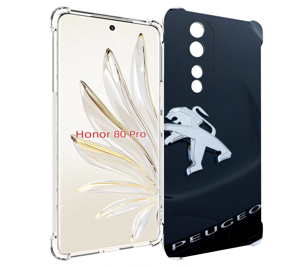 

Чехол MyPads пежо peugeot 2 для Honor 80 Pro, Прозрачный, Tocco