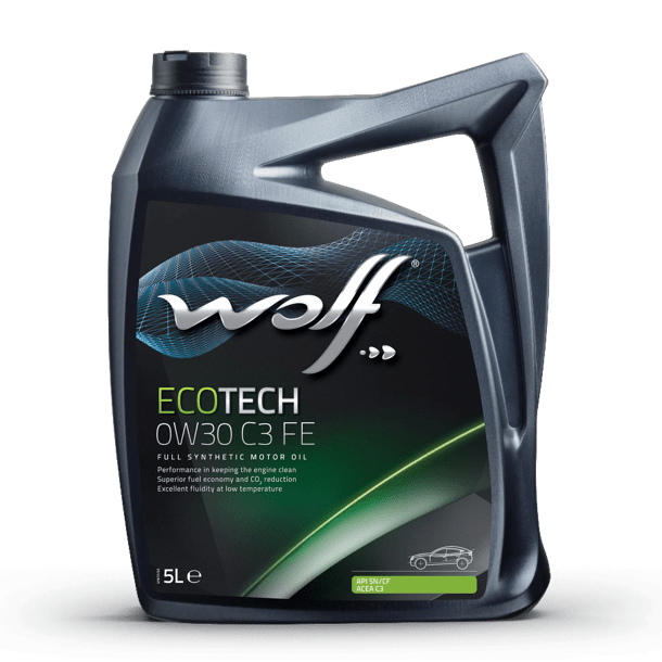 

WOLF OIL Моторное масло ECOTECH 0W30 C3 FE 5L