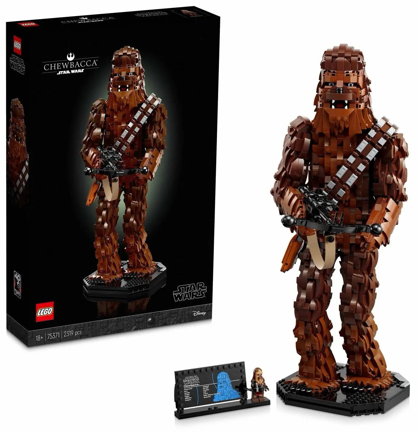 

Конструктор Star Wars CHEWBACCA 2319 деталей, CHEWBACCA