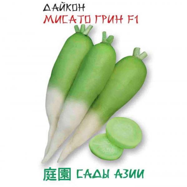 

Семена дайкон Сады Азии Мисато грин F1 22913 1 уп.