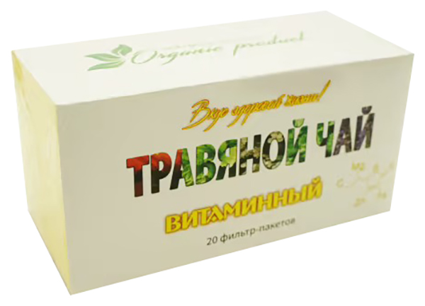 

Травяной чай Витаминный в пакетиках 2 г х 20 шт