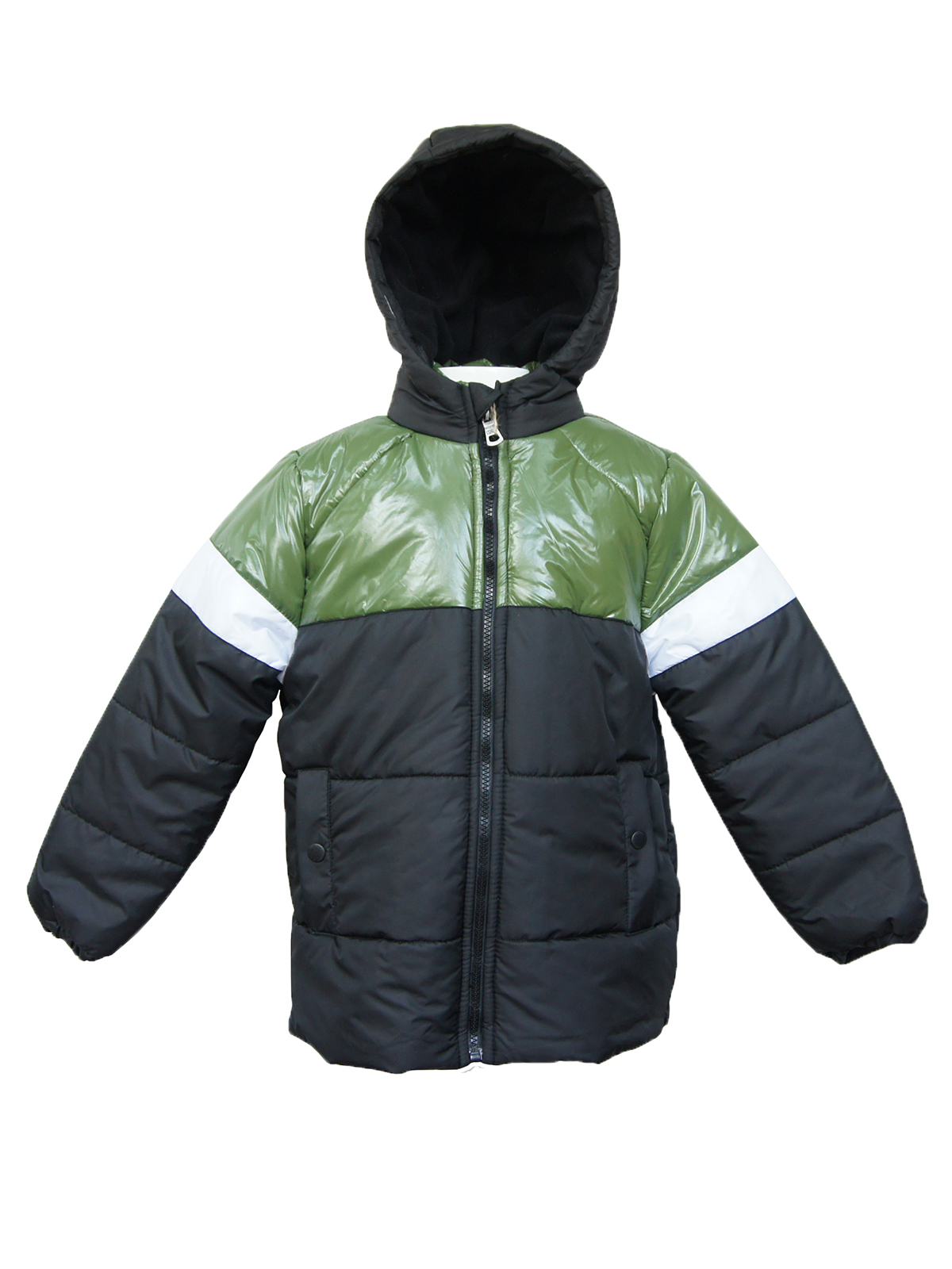 Куртка детская MDM MIDIMOD GOLD 20858, зеленый, 134
