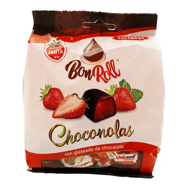 

Конфеты желейные Bon Roll клубничные 80 г