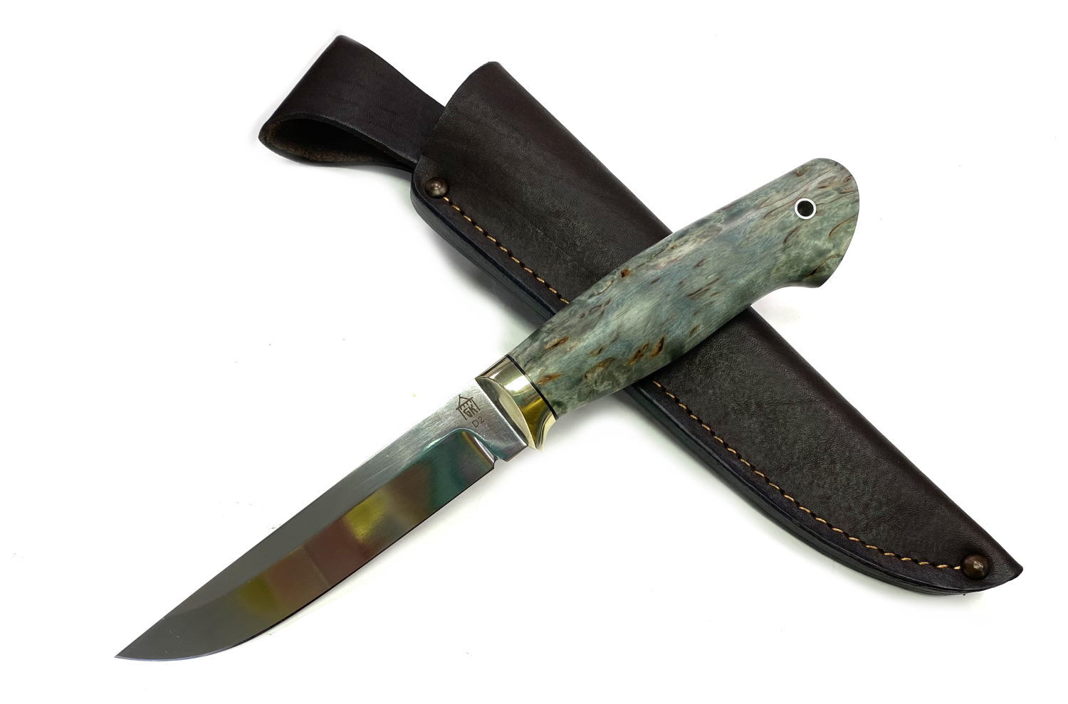 Нож Град Горький Лиман D2, карельская береза