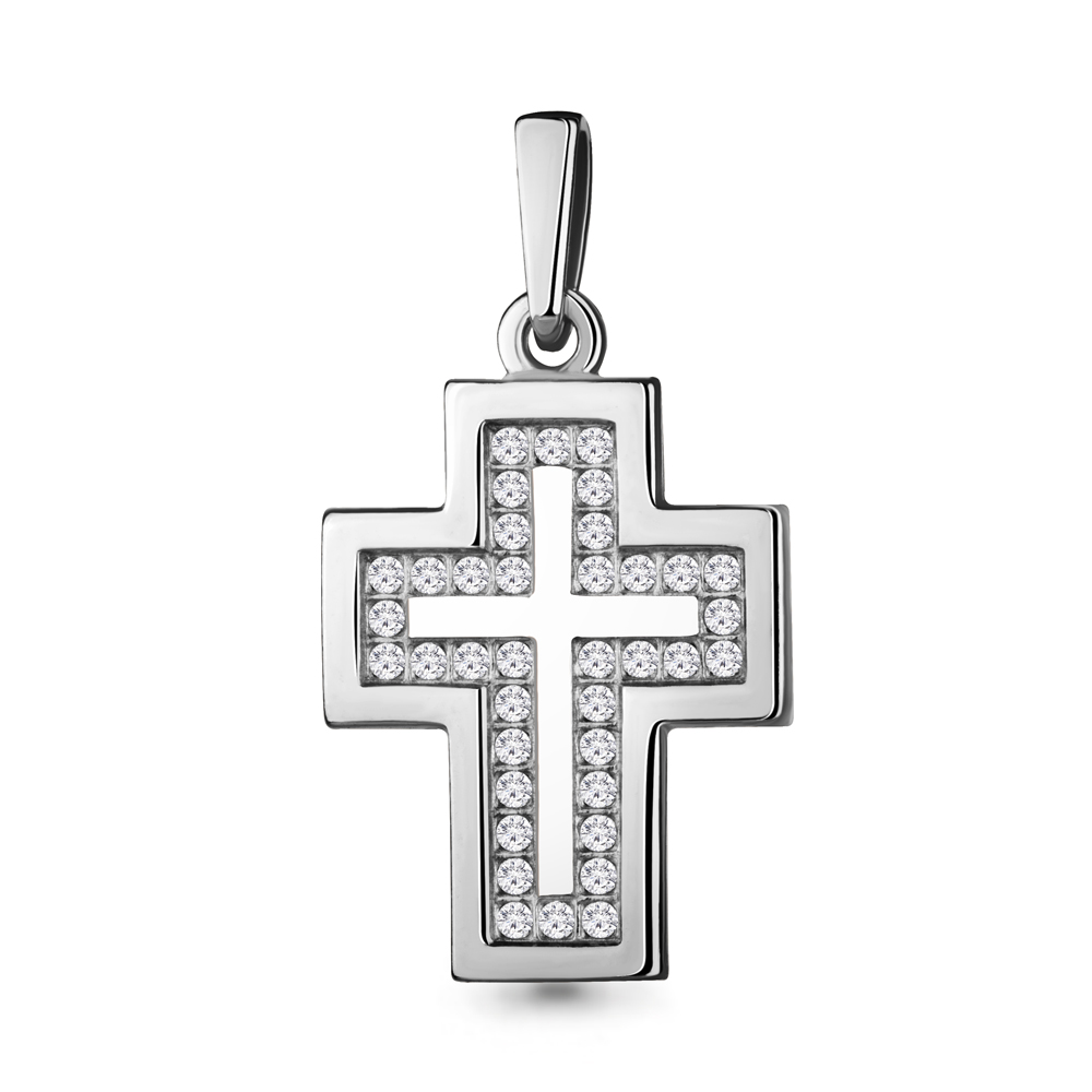 

Подвеска из серебра с фианитом Aquamarine 21476А_925_р, 21476А_925_р
