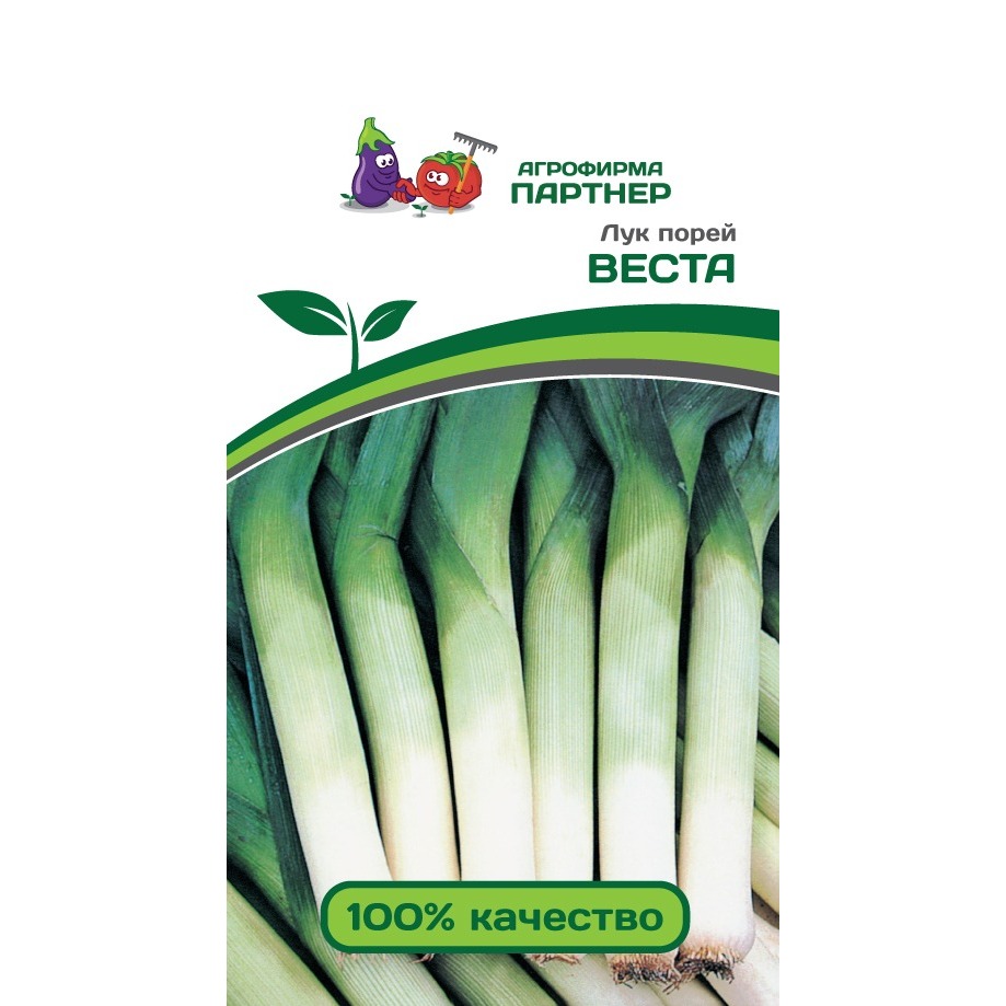 

Семена овощей лук-порей Веста Partner 22443 0,2 г