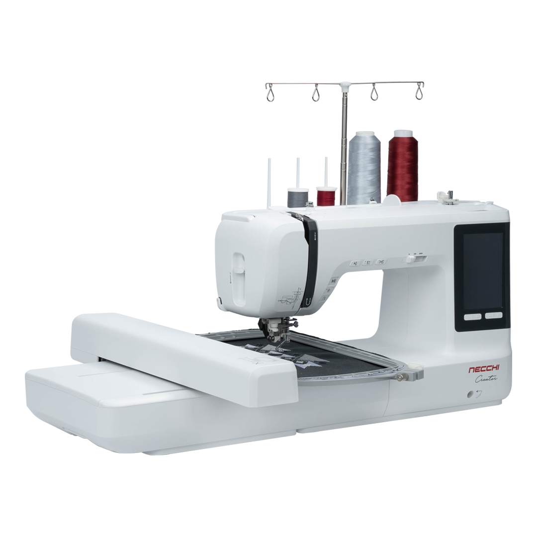 Швейно-вышивальная машина Necchi 9999 белая память упражнения и задания по японской системе развития мозга кавашима р