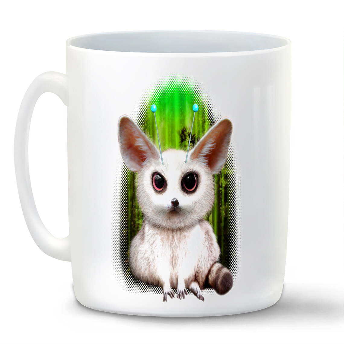 

Кружка CoolPodarok Животные Маленький лямур