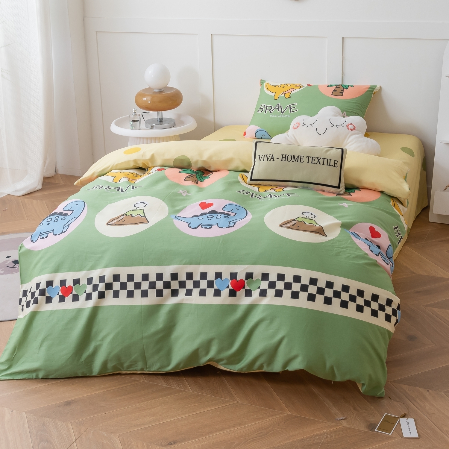 Комплект детского постельного белья Ситрейд  разноцветный CIT-1581440307 комплект постельного белья сатин люкс kids 100% хлопок ситрейд 15 спальный