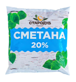 

Сметана Березка 20% БЗМЖ 500 г