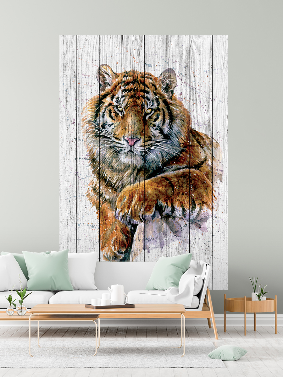 

Фотообои бумажные Postermarket WM-183 Тигр 180х119 см, Разноцветный