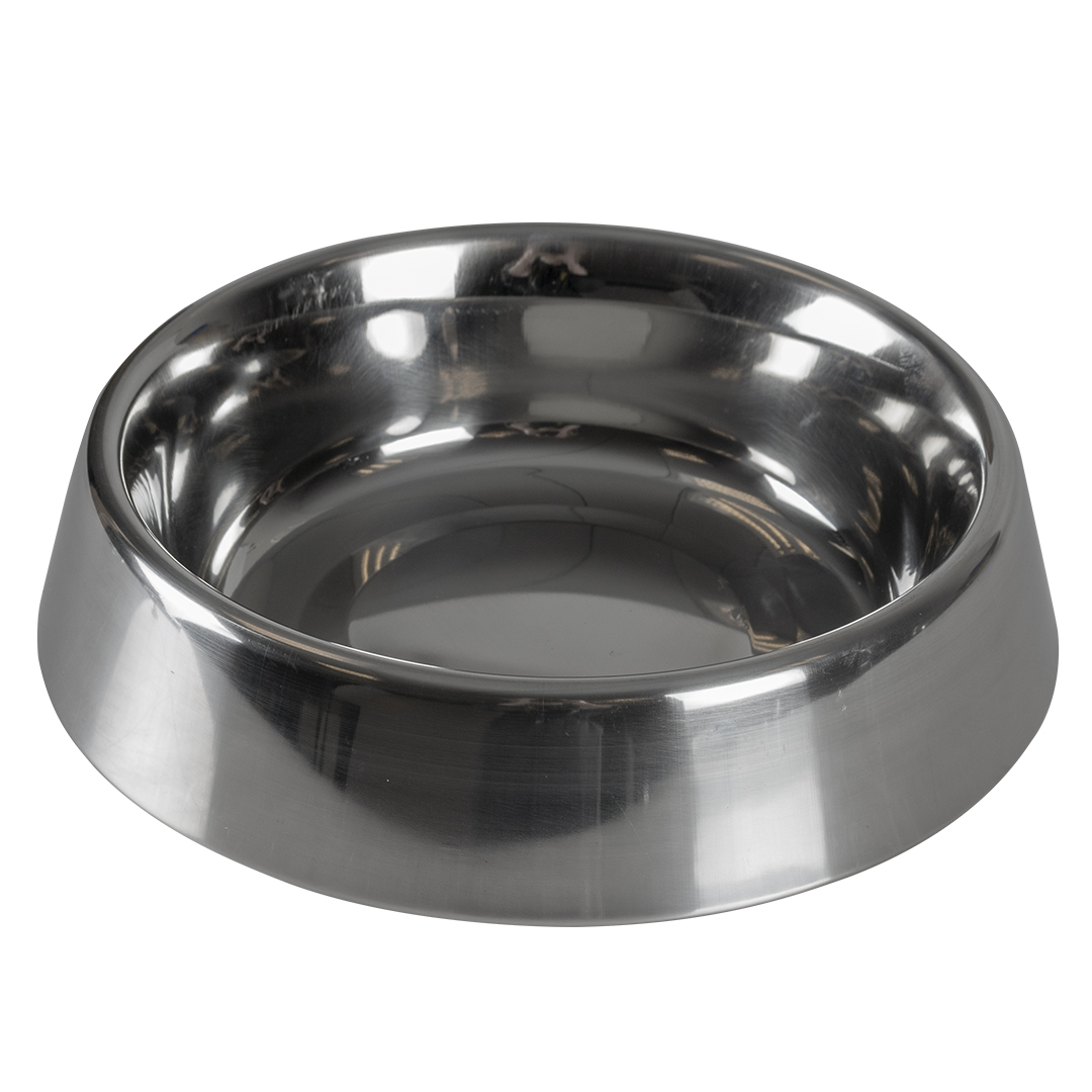 фото Одинарная миска для любое животное duvo+, металл, черный, 0.45 л