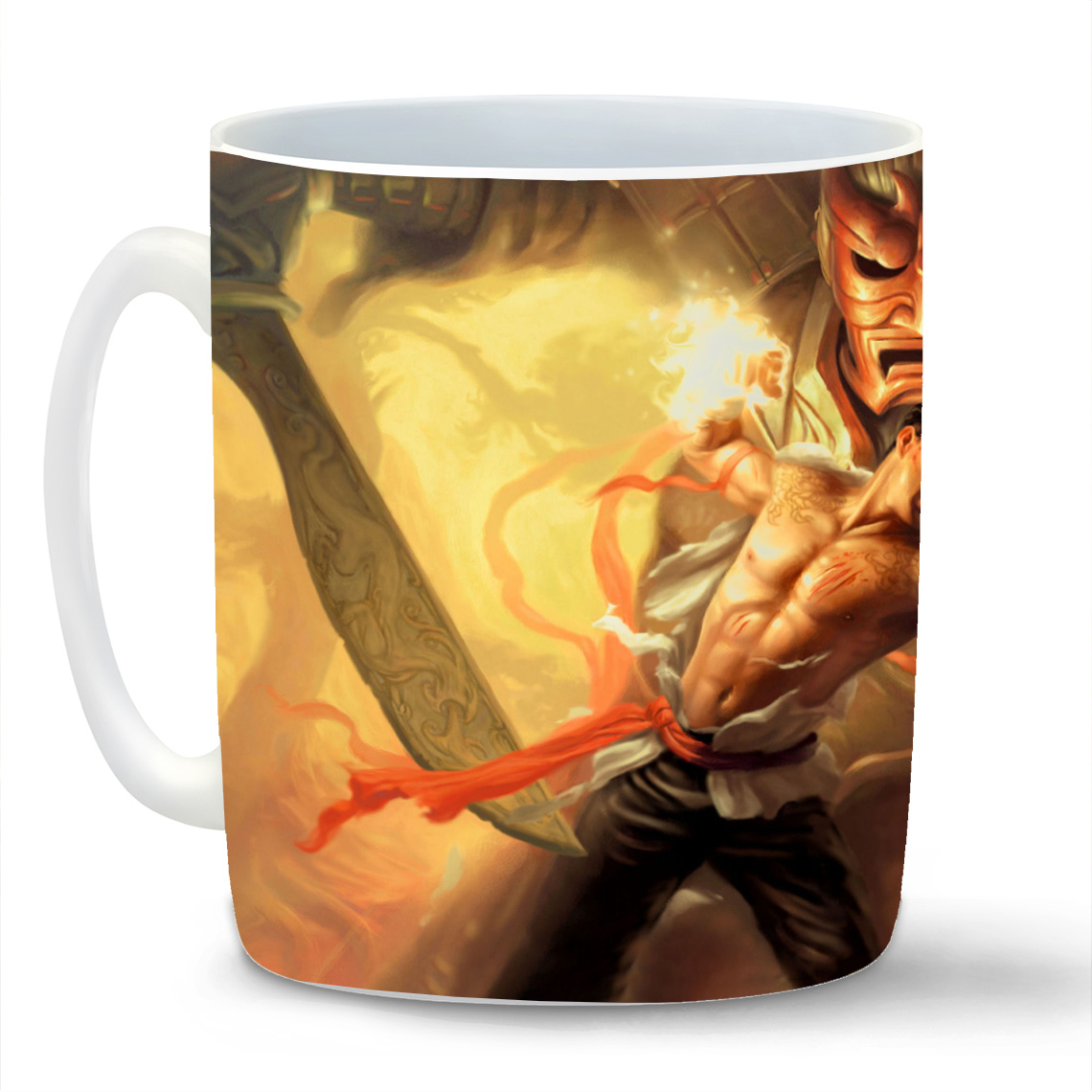

Кружка CoolPodarok jade empire Огненый удар