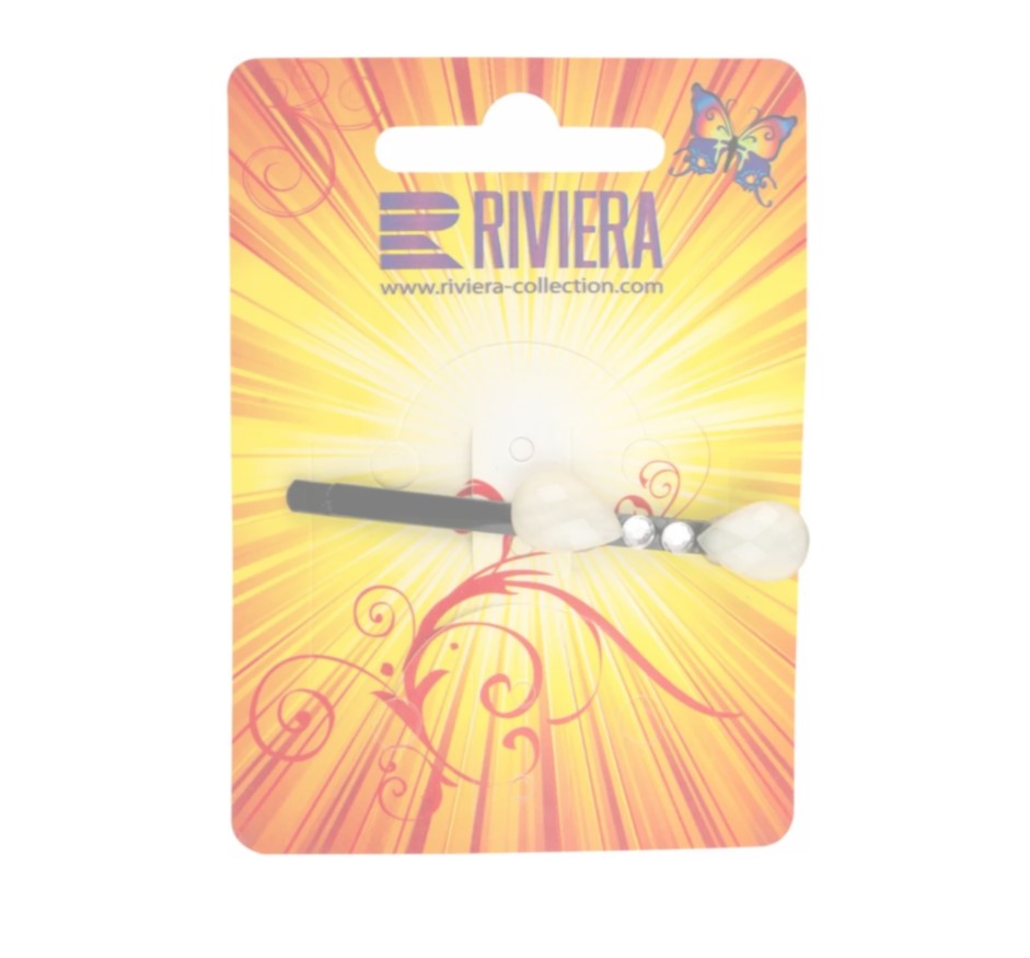 

Заколка для волос Riviera черная