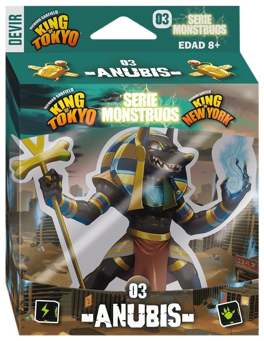фото Настольная игра king of tokyo new york: monster pack - anubis 51531 nobrand
