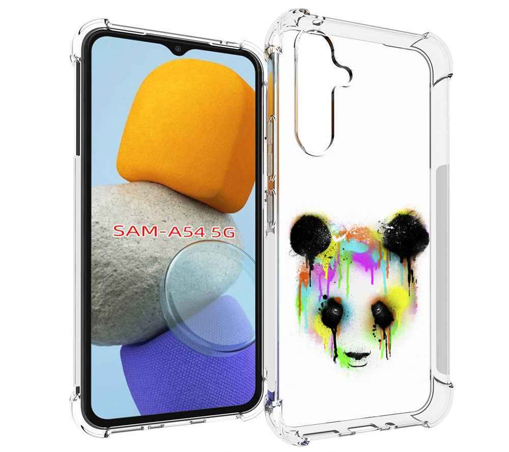 

Чехол MyPads Радужная панда для Samsung Galaxy A54, Tocco