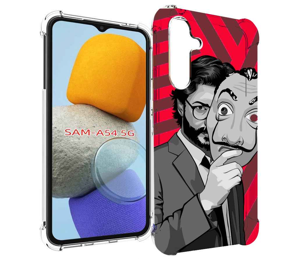 

Чехол MyPads Профессор-бумажый-дом для Samsung Galaxy A54, Tocco