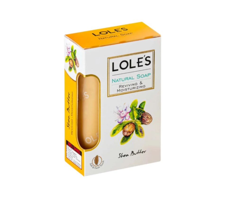 Натуральное мыло-уход Lole’s Natural Soup с маслом ши 150 г