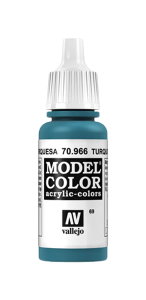 

Краска Vallejo Turquoise + 70.966