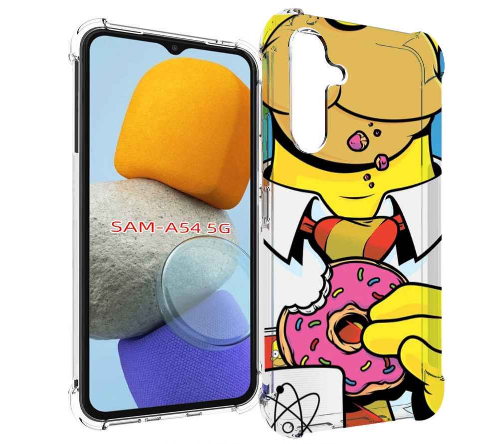 

Чехол MyPads Пончик для Samsung Galaxy A54, Tocco