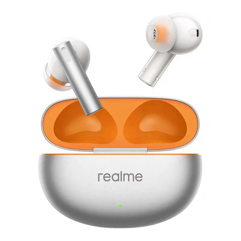 

Беспроводные наушники Realme Buds Air 6 серебряные, Buds Air 7