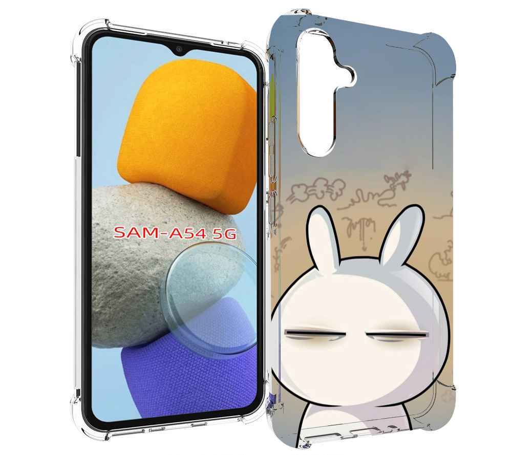 

Чехол MyPads Подозрительный-зайка для Samsung Galaxy A54, Tocco