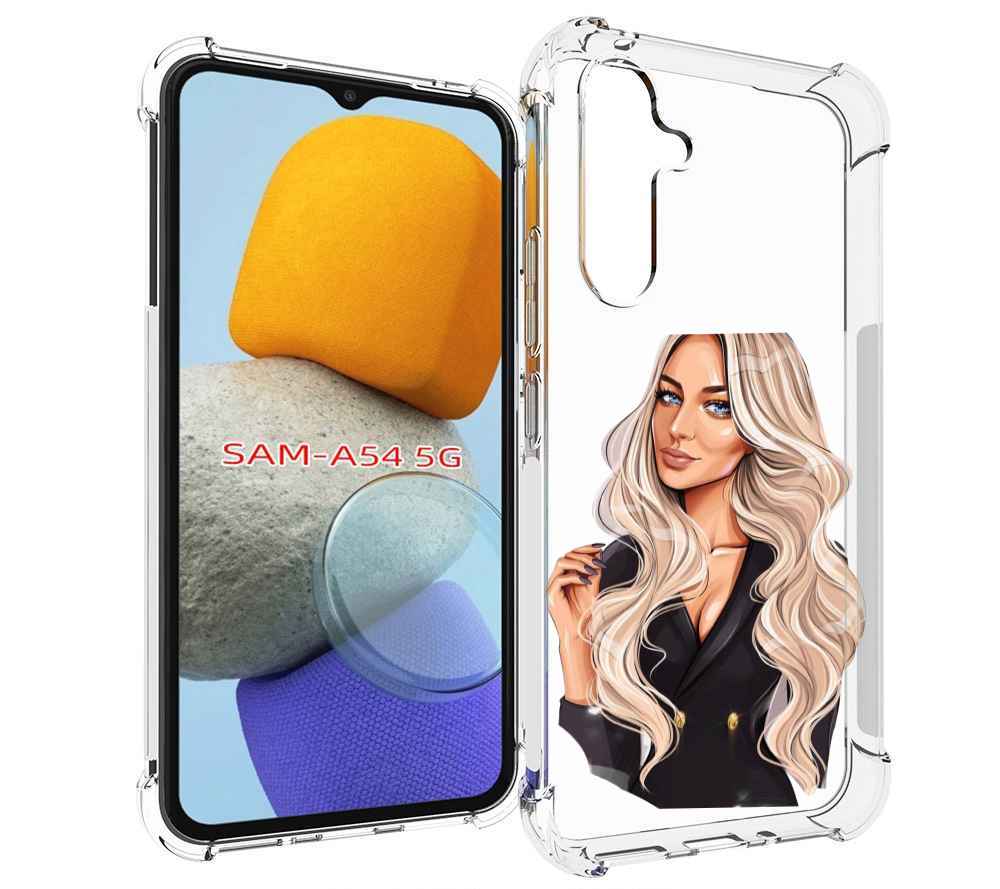 

Чехол MyPads Платье-пиджак женский для Samsung Galaxy A54, Tocco