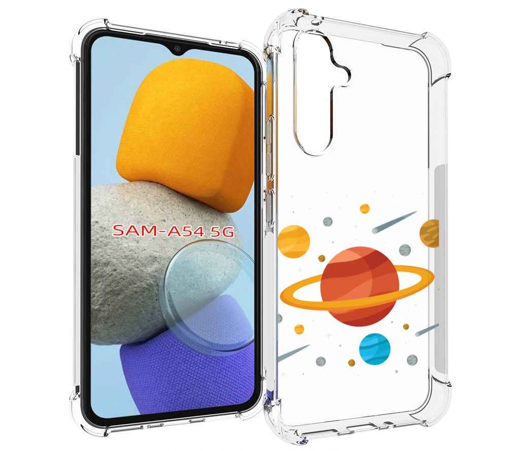 

Чехол MyPads Планета-Сатурн для Samsung Galaxy A54, Tocco