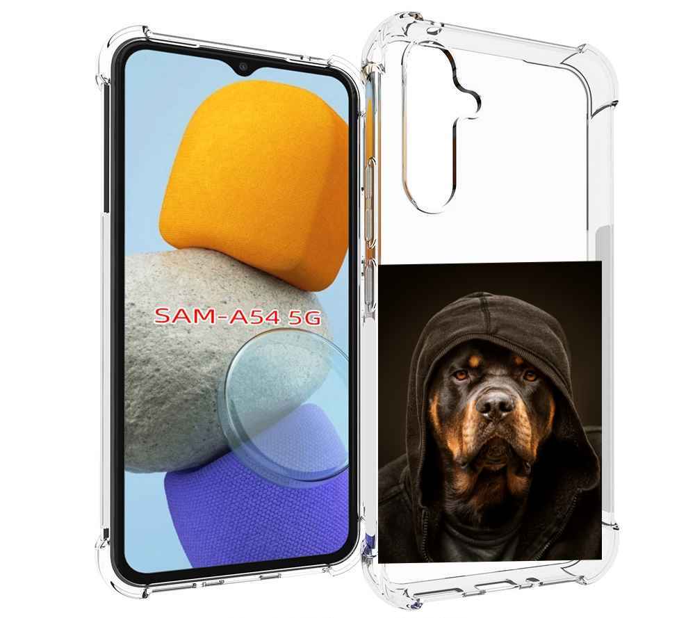 

Чехол MyPads Пес-барбос для Samsung Galaxy A54, Tocco