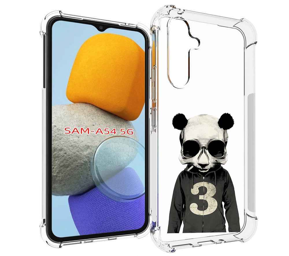 

Чехол MyPads Панда-в-костюме для Samsung Galaxy A54, Tocco