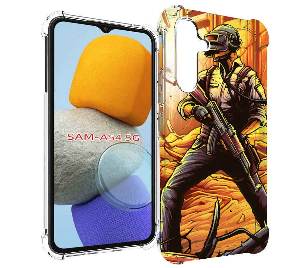 

Чехол MyPads Пабг для Samsung Galaxy A54, Tocco