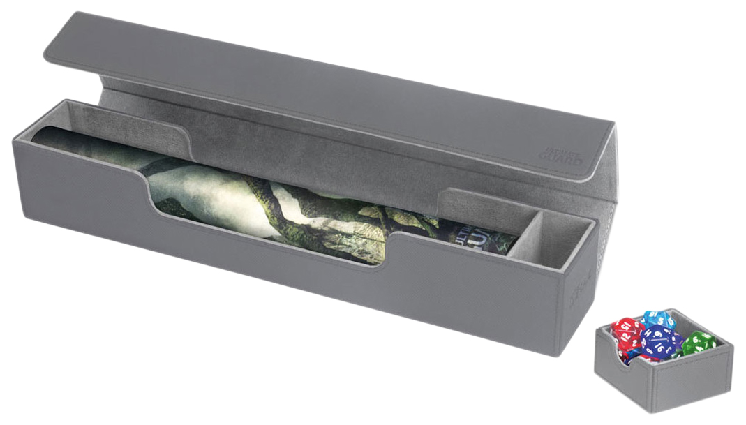 

Серая кожаная коробочка для игрового коврика Ultimate Guard UGD010671