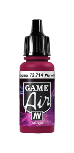 фото Краска vallejo game air - warlord purple 72714 17 мл