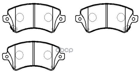 

Тормозные колодки HSB передние HP5145