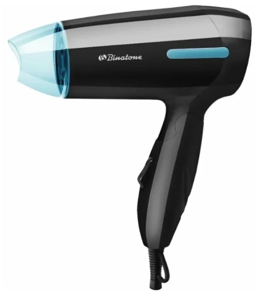 

Фен Binatone HD-1123 1200 Вт черный, HD-1123