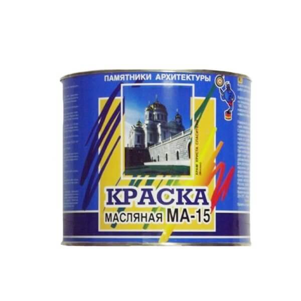 Краска масляная памятники архитектуры 2,5кг бел.