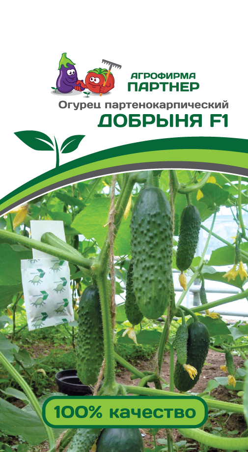 

Семена овощей огурец Добрыня F1 Partner 22390 1 г
