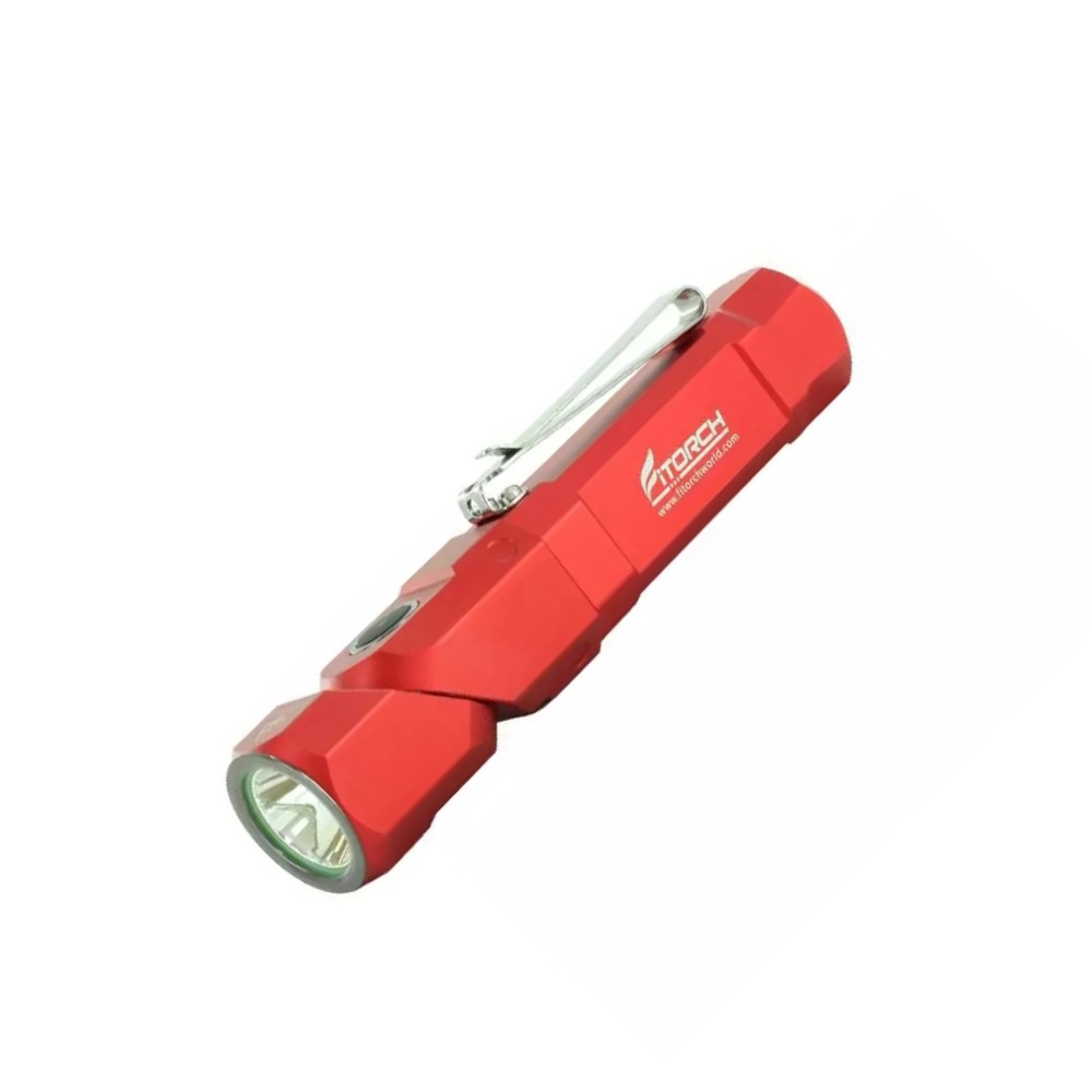 

Фонарь FiTorch ER26 поворотный универсальный, магнитная USB зарядка, красный