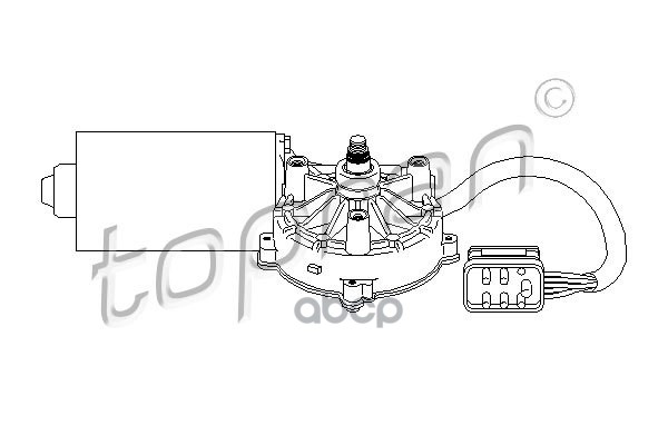 

Мотор Стеклоочистителя (Замена Для Hp-401533755) topran арт. 401533001