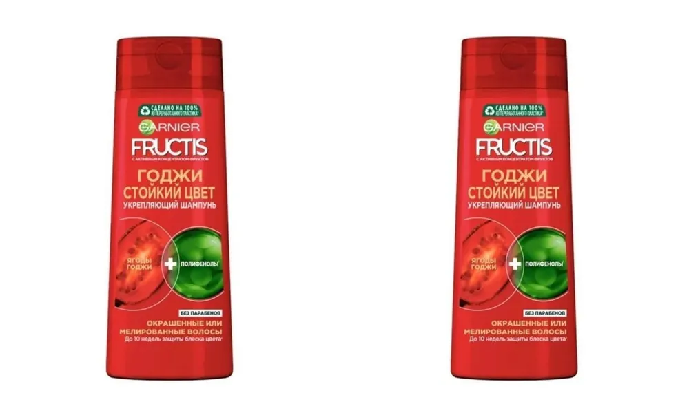 

Шампунь Garnier Fructis Стойкий цвет годжи 250 мл 2 шт