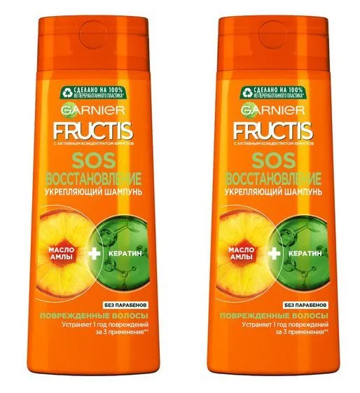 

Шампунь Garnier Fructis SOS Восстановление 250 мл 2 шт